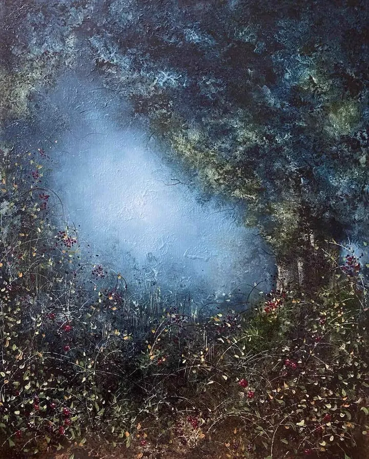 Bramble (2021), oil on canvas by Julia Anne Taylor