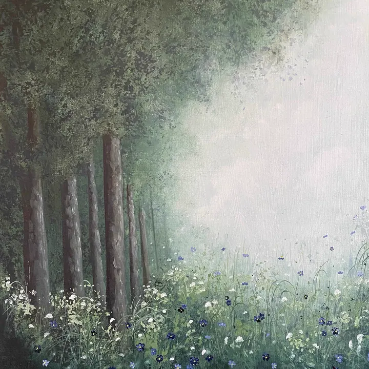 Dreaming (2020), oil on canvas by Julia Anne Taylor