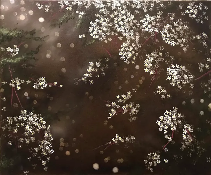 Evening (2019), oil on canvas by Julia Anne Taylor