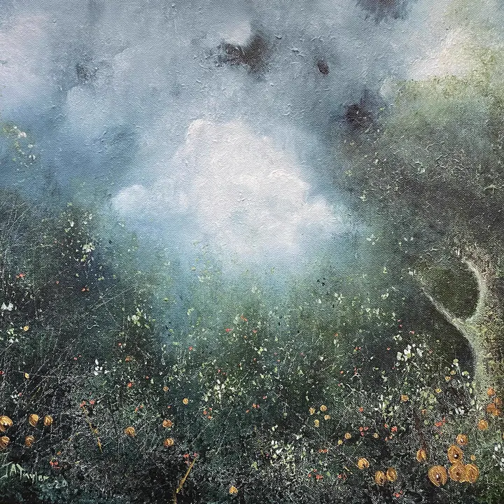 Forgotten Garden (2020), oil on canvas by Julia Anne Taylor