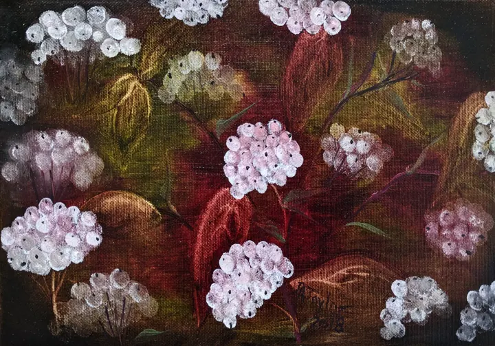 Red Osier Dogwood (2018), oil on canvas by Julia Anne Taylor