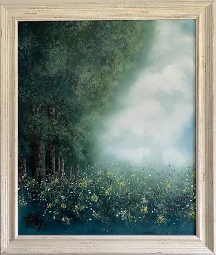 Summer Dreams (2020), oil on canvas by Julia Anne Taylor