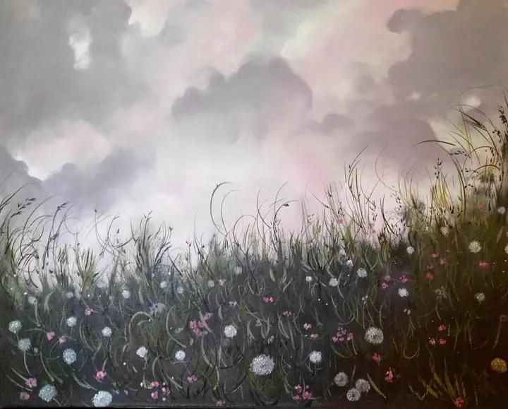 Twilight (2018), oil on canvas by Julia Anne Taylor