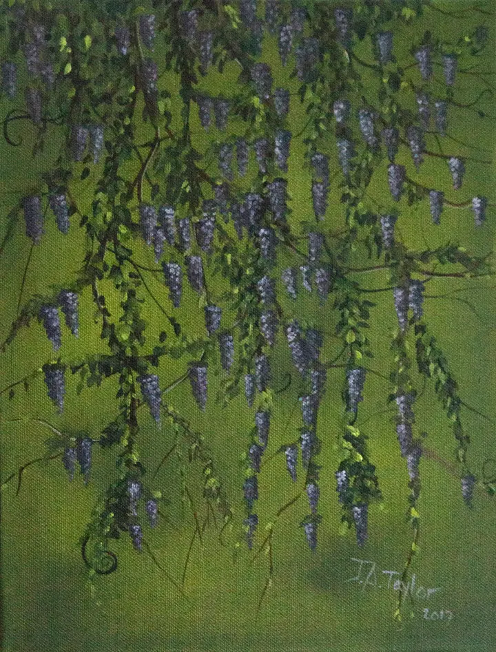 Untitled (2017), oil on canvas by Julia Anne Taylor