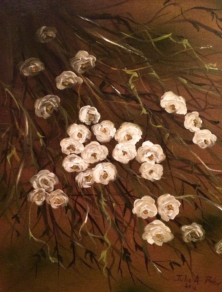 Untitled (2018), oil on canvas by Julia Anne Taylor