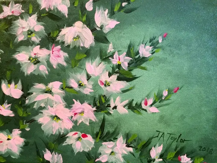 Untitled (2018), oil on canvas by Julia Anne Taylor