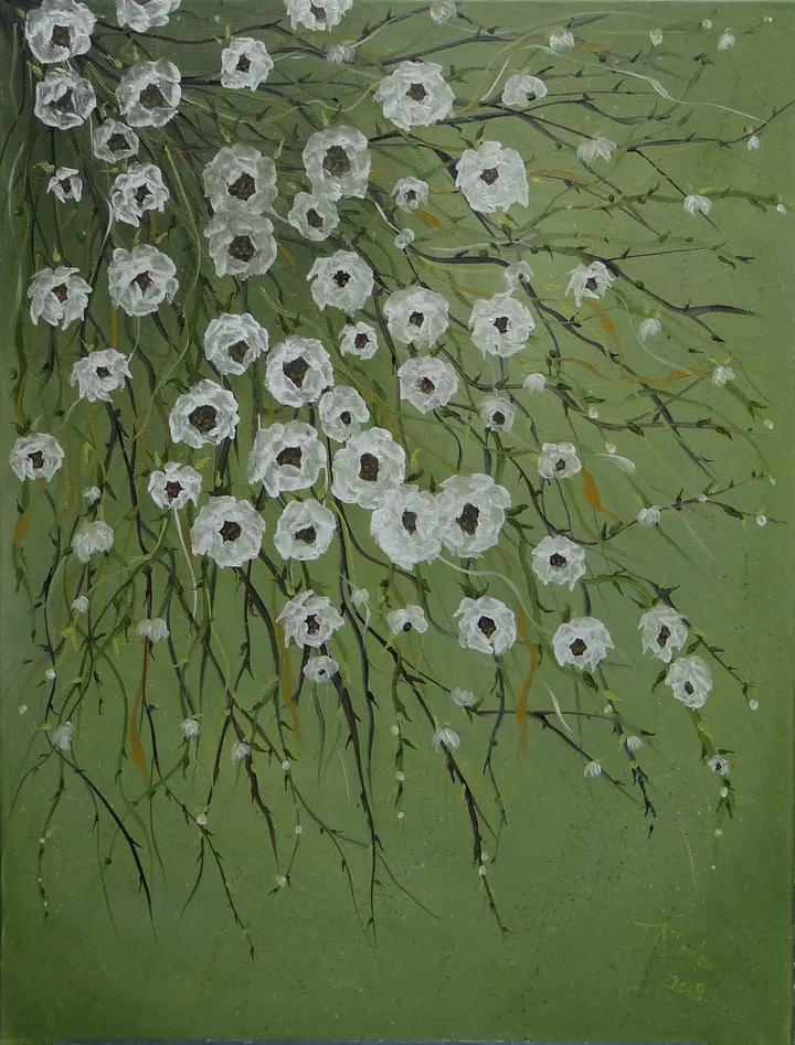 Untitled (2018), oil on canvas by Julia Anne Taylor