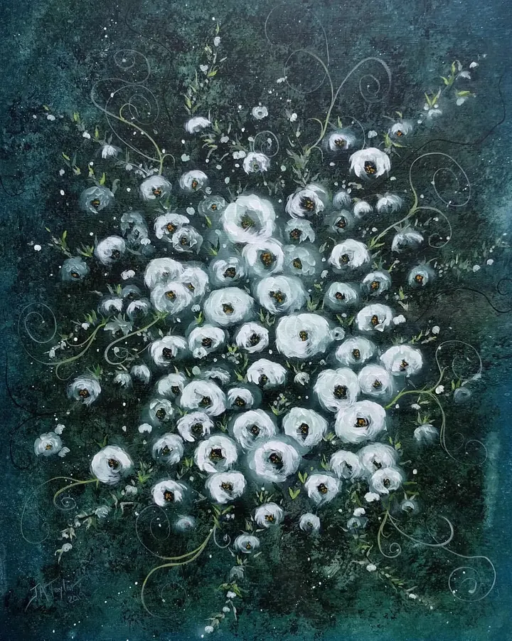 Untitled (2019), oil on canvas by Julia Anne Taylor