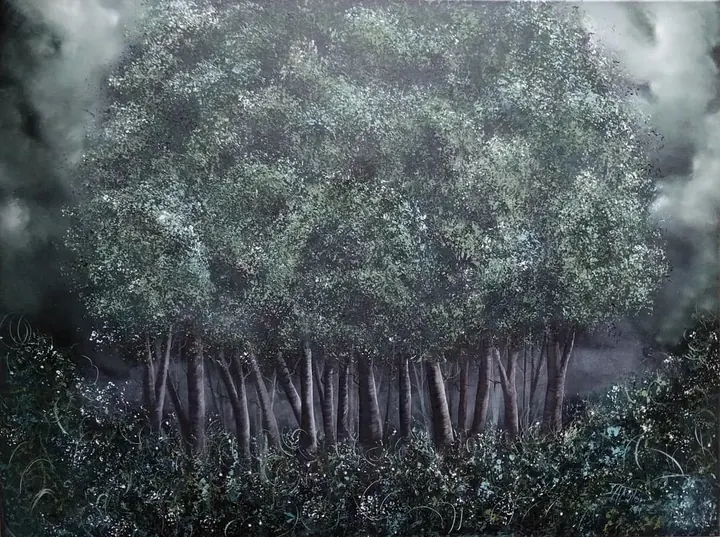 Untitled (2019), oil on canvas by Julia Anne Taylor