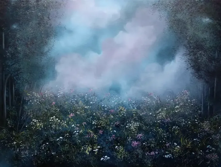 Untitled (2019), oil on canvas by Julia Anne Taylor