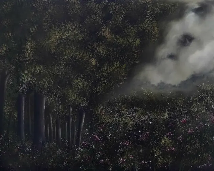 Untitled (2019), oil on canvas by Julia Anne Taylor