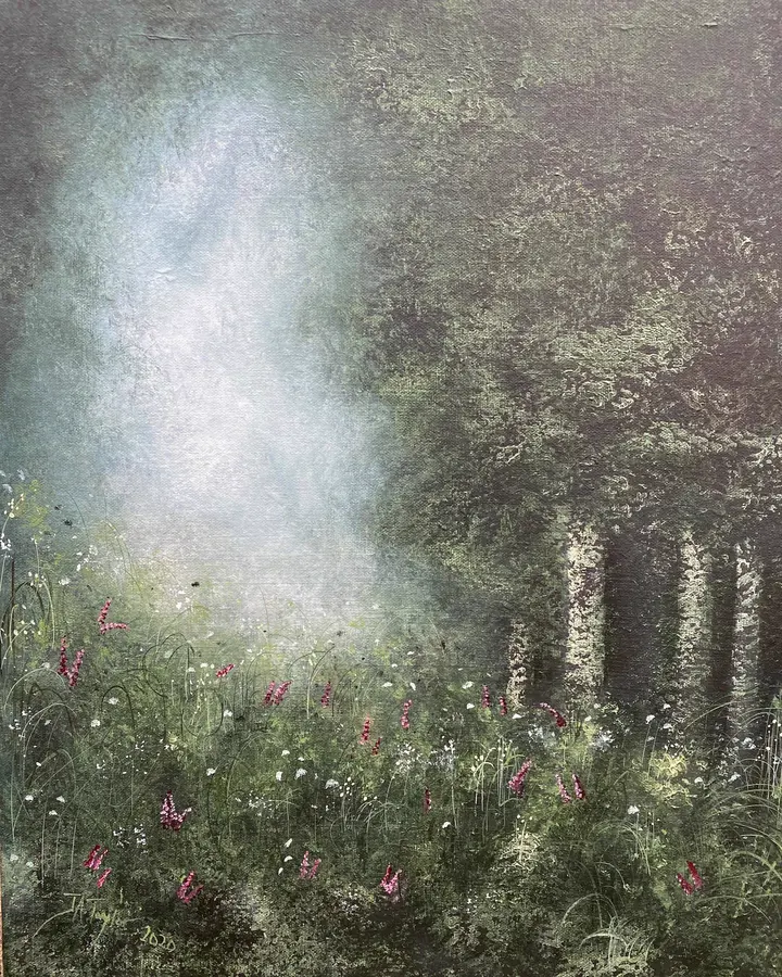 Untitled (2020), oil on canvas by Julia Anne Taylor