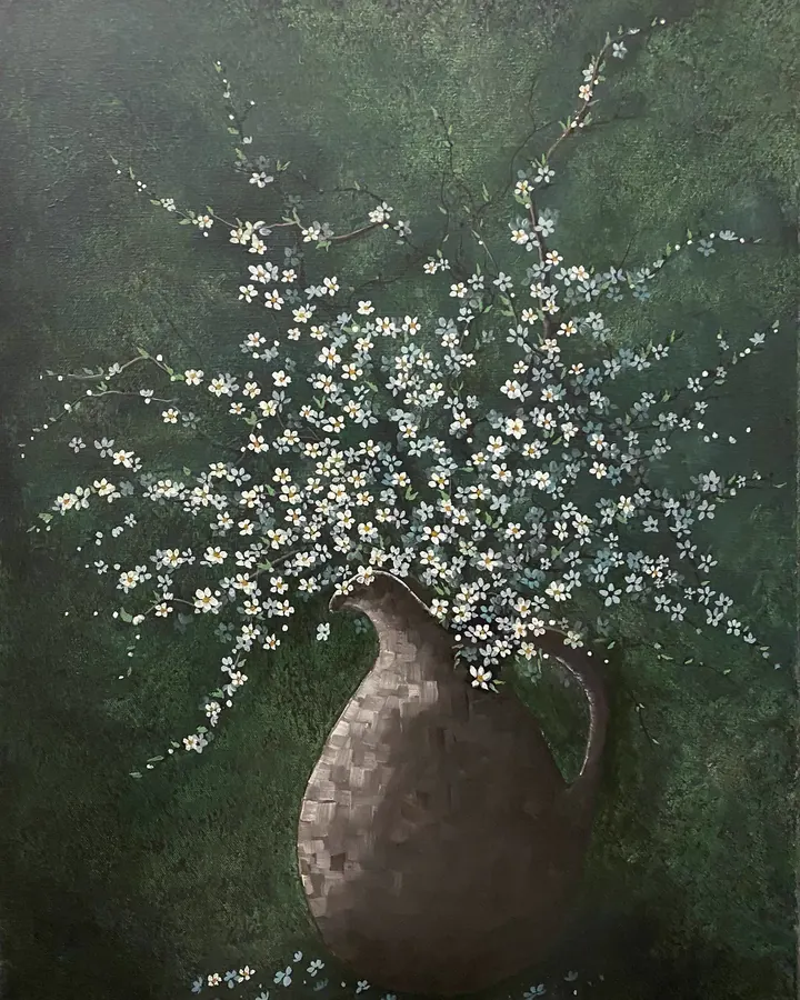 Untitled (2020), oil on canvas by Julia Anne Taylor