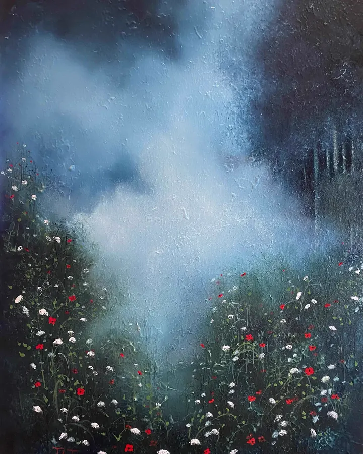 Untitled (2021), oil on canvas by Julia Anne Taylor