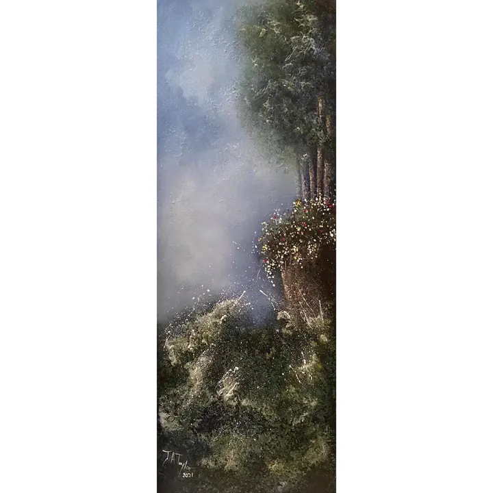 Untitled (2021), oil on canvas by Julia Anne Taylor