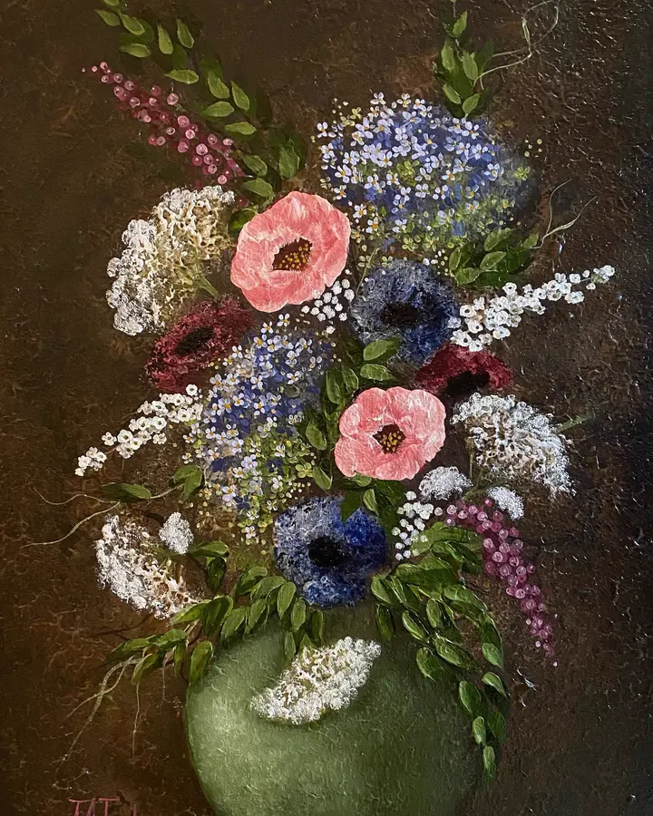 Untitled (2021), oil on canvas by Julia Anne Taylor