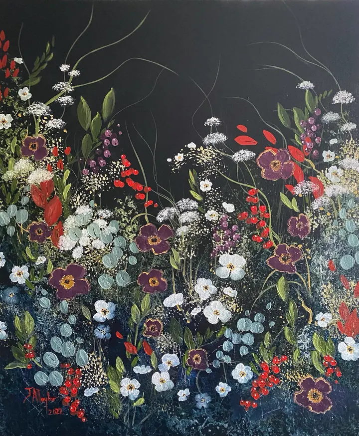 Untitled (2022), oil on canvas by Julia Anne Taylor