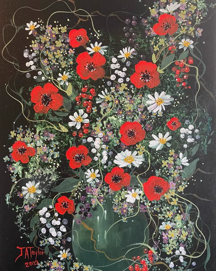 Untitled (2022), oil on canvas by Julia Anne Taylor