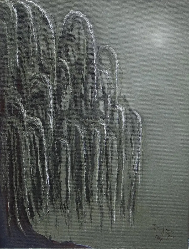 Willow (2017), oil on canvas by Julia Anne Taylor